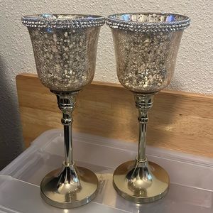 Nanette Lepore Candle Holders- Lot of 2